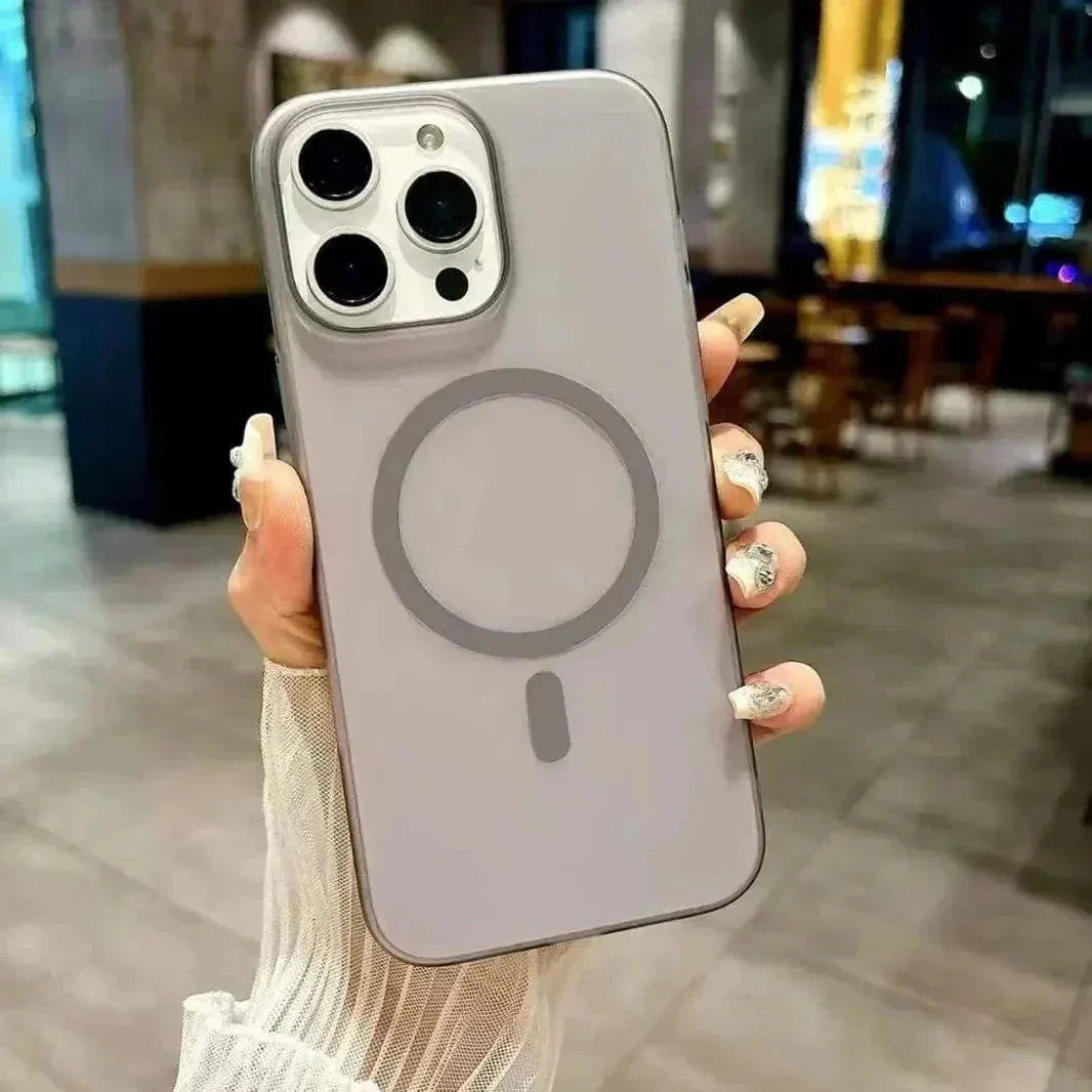 Frosted Ultra-Thin Slim Matte Magsafe Hard Case for iPhone 15 Pro Max