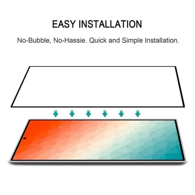 iShock Full Glue Tempered Glass for Samsung S25 Plus