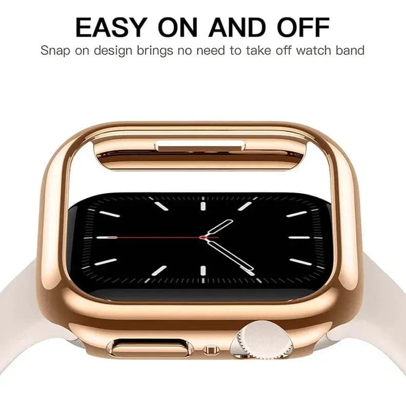 Glossy Hard PC 360 Degree Body Bumper for Apple Watch