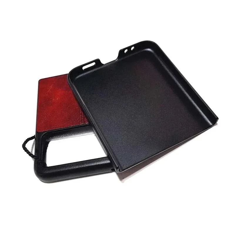 Glossy Stitched Leather Case for Samsung Z Flip4