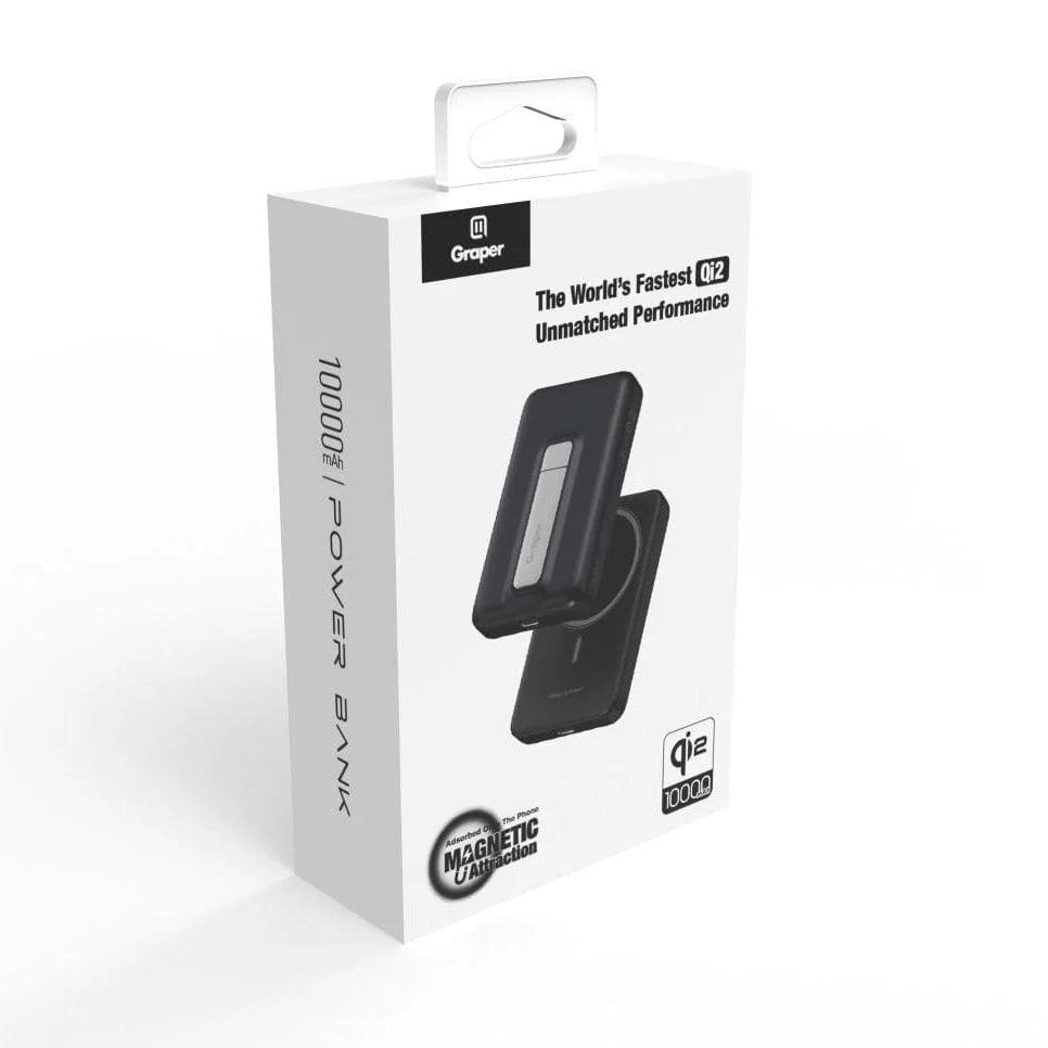 Graper PW136D 10000mAh Magnetic Power Bank – A to Z Prime