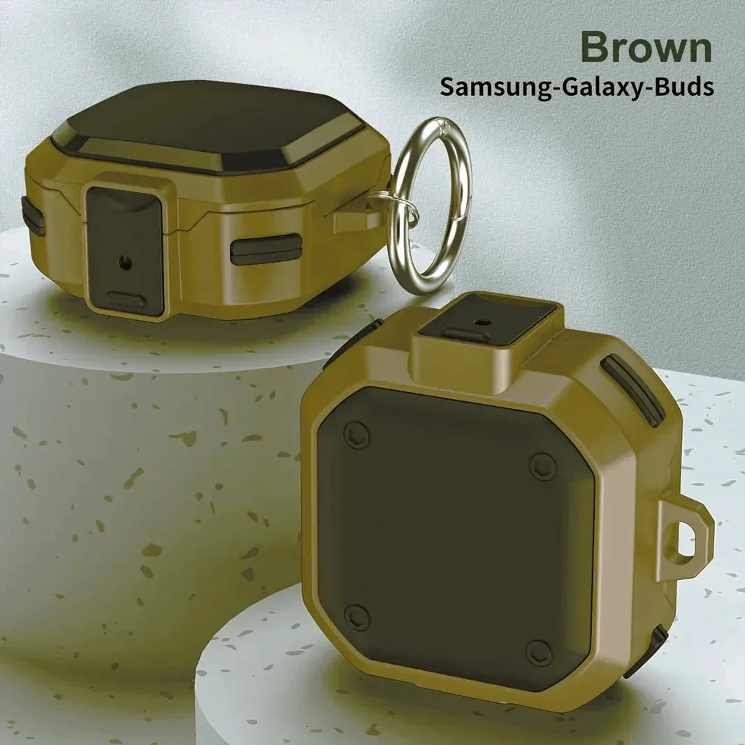 Hard PC TPU Keychain Case for Samsung Buds Live