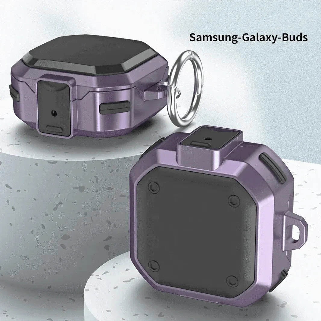 Hard PC TPU Keychain Case for Samsung Galaxy Buds