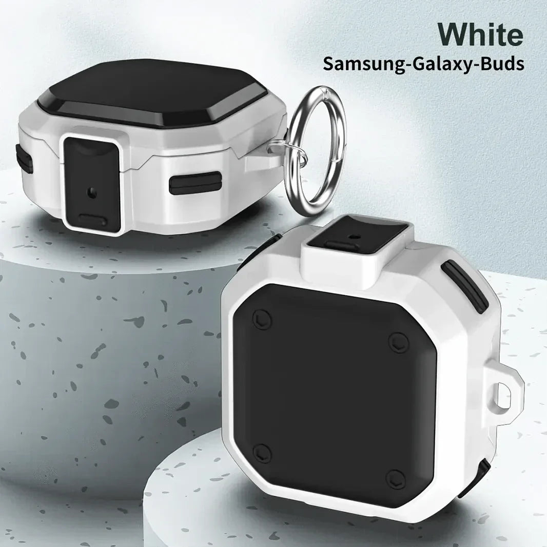 Hard PC TPU Keychain Case for Samsung Galaxy Buds