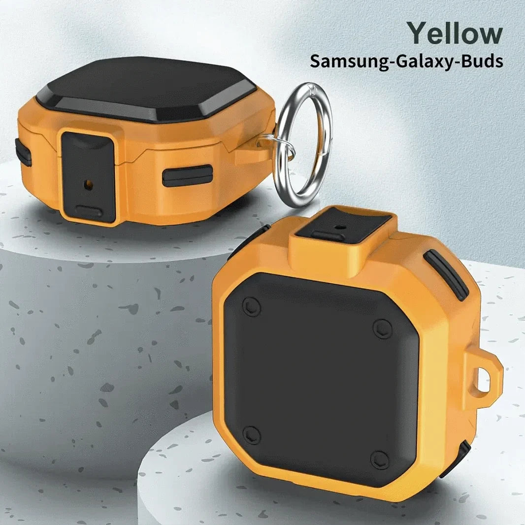 Hard PC TPU Keychain Case for Samsung Galaxy Buds