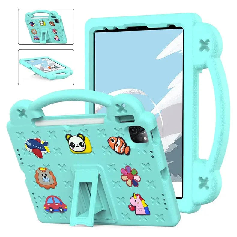 Heavy Duty EVA Foam Kids Case with Stand for iPad