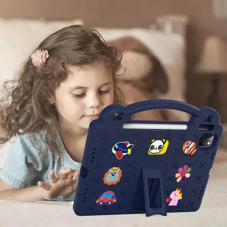 Heavy Duty EVA Foam Kids Case with Stand for iPad