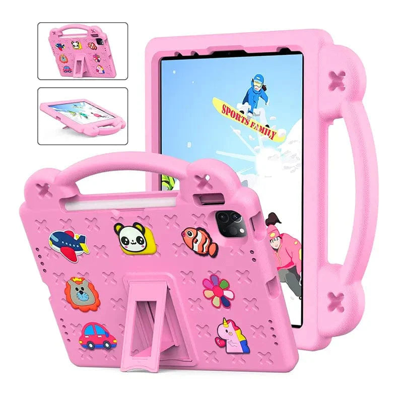 Heavy Duty EVA Foam Kids Case with Stand for iPad