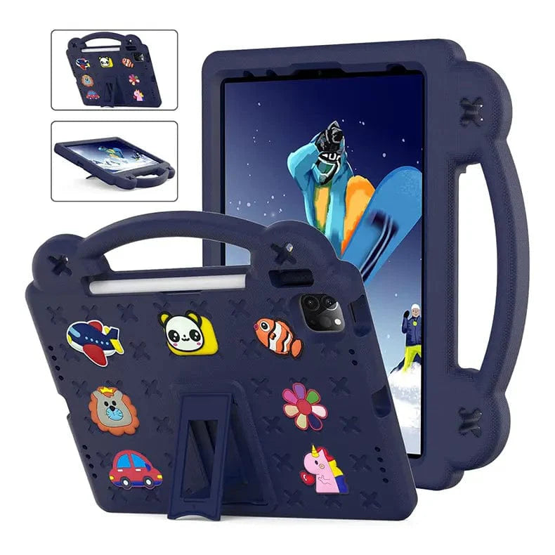 Heavy Duty EVA Foam Kids Case with Stand for iPad