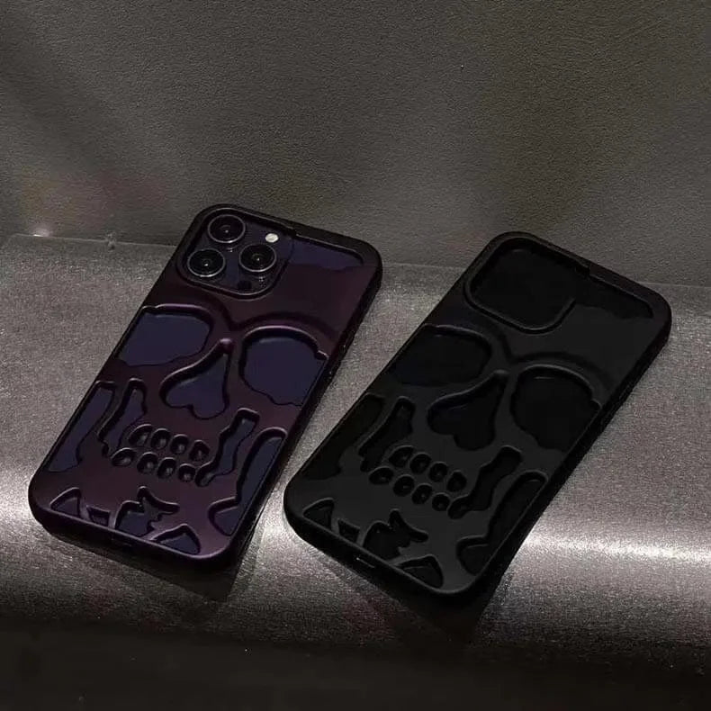 Hollow Skull Soft Case for iPhone 12 | 12 Pro