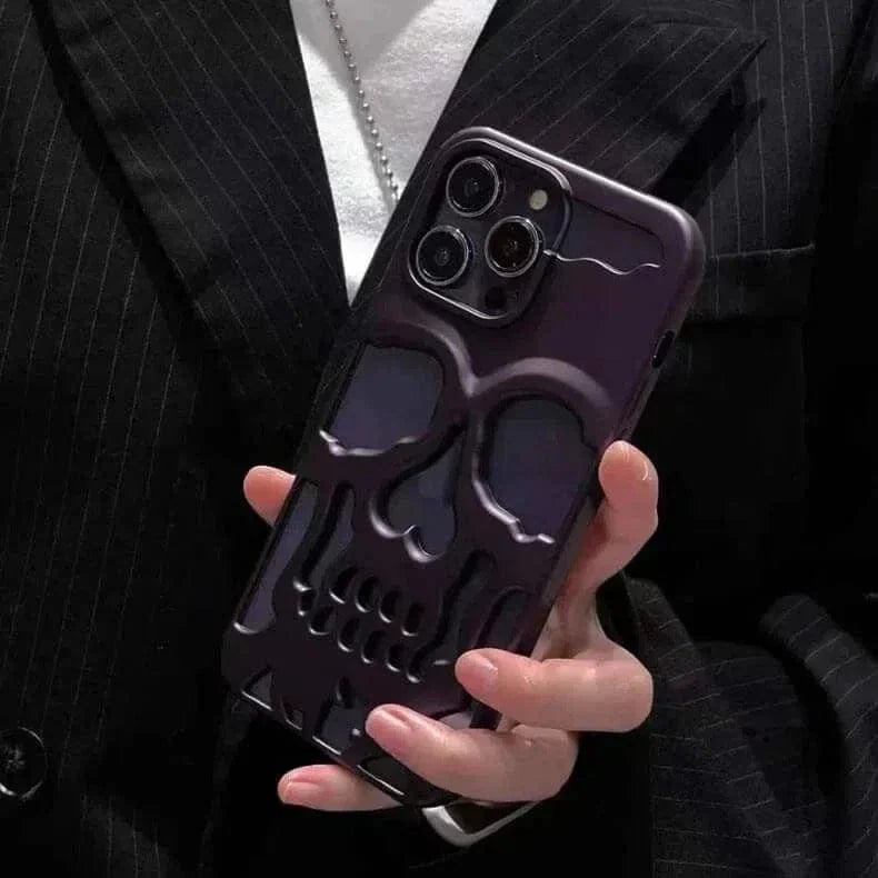 iPhone 13 Pro Hollow Skull Soft Case