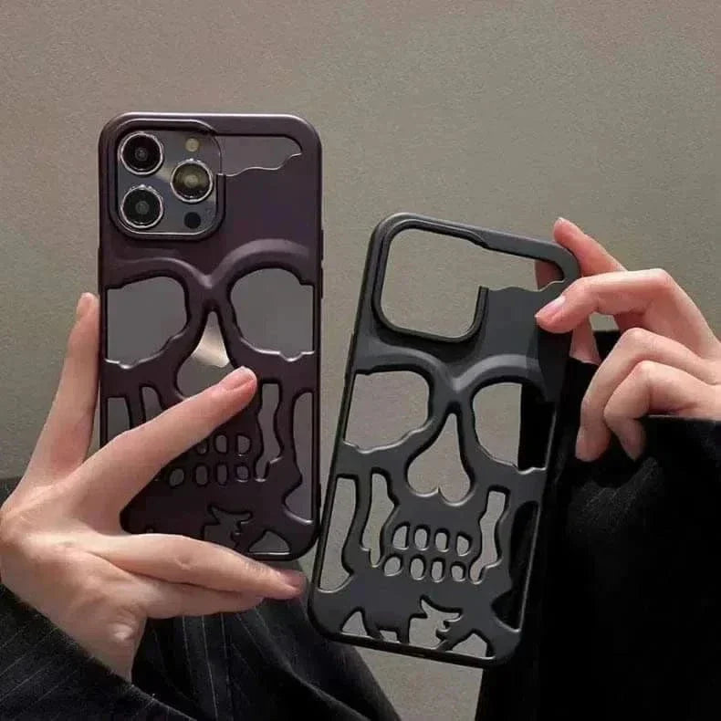 iPhone 13 Pro Hollow Skull Soft Case