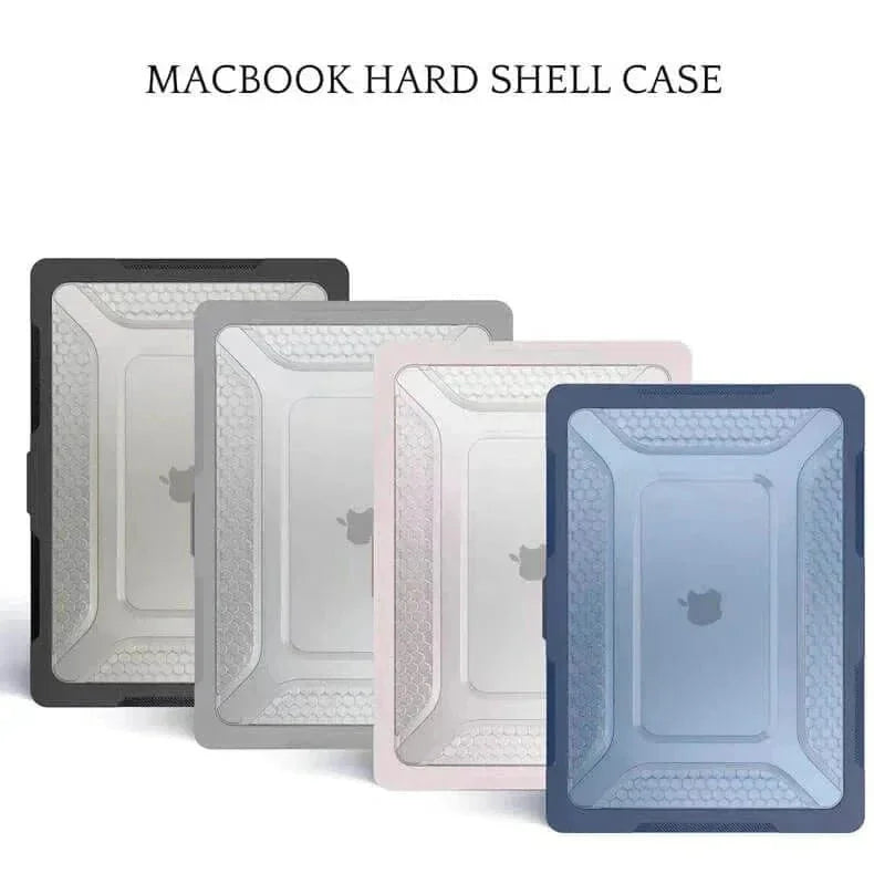 Honeycomb Kickstand TPU Bumper Hard Shell Cover for MacBook Pro 14 M1 | M2 | M3 | M4 (14.2-inch)