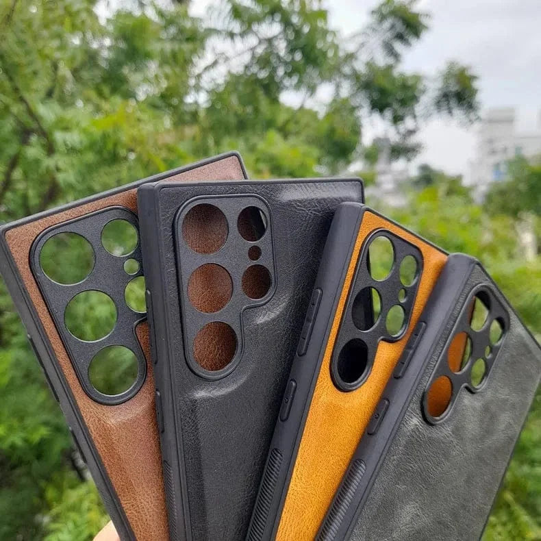 Huanmin PU Leather Hard Case for Samsung Note 20