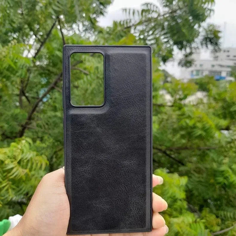 Huanmin PU Leather Hard Case for Samsung S21