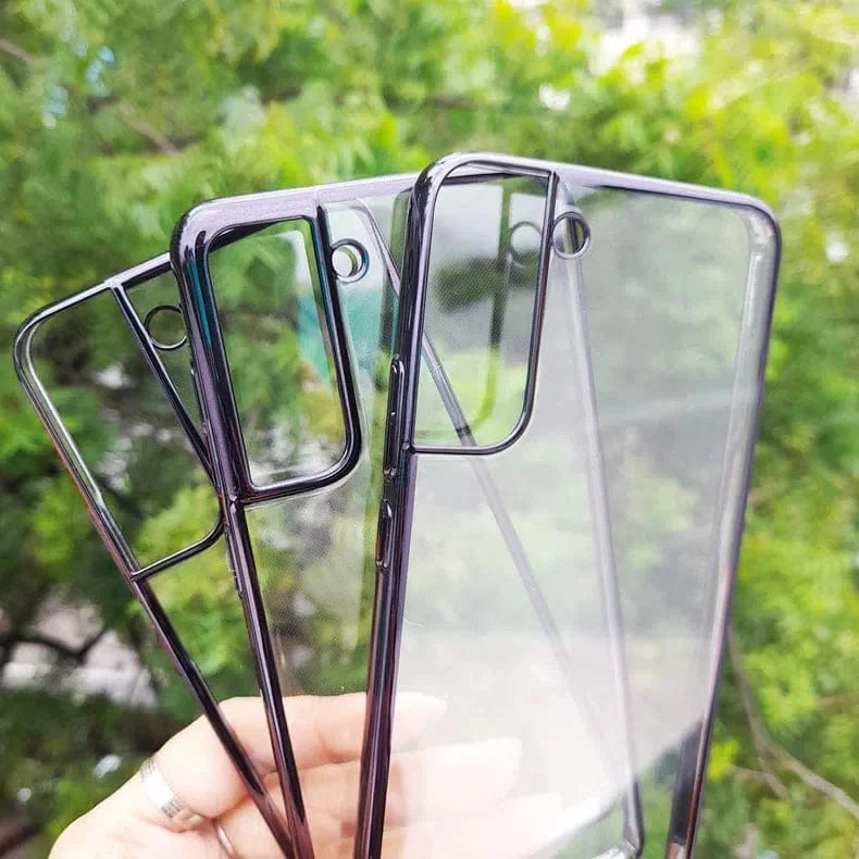 iShock Thin Clear Shiny Case for Samsung S22 Plus