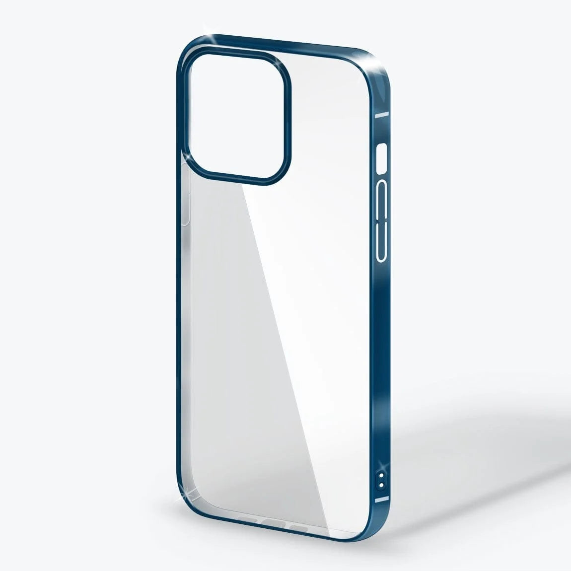 iShock Ultra Thin Clear Shiny Frame Case for iPhone 13 mini