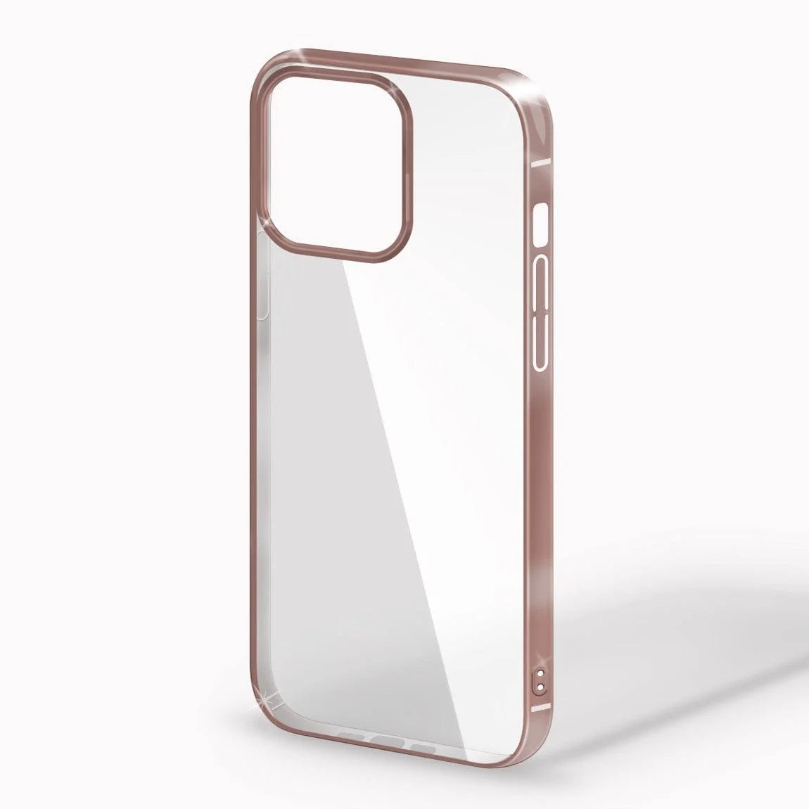 iShock Ultra Thin Clear Shiny Frame Case for iPhone 14