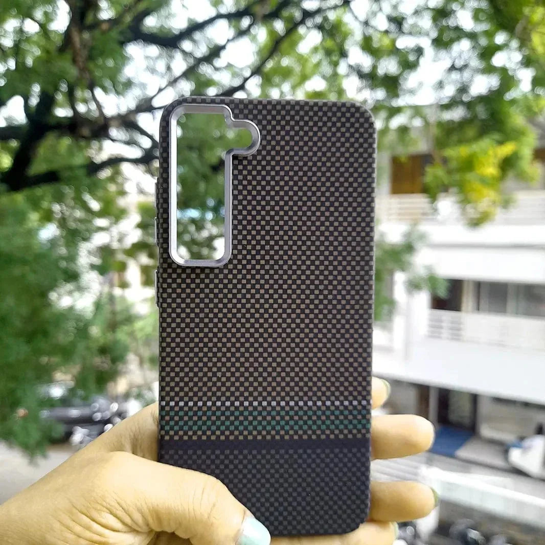 Kevlar Aramid Fiber Magnetic Magsafe Slim Case for Samsung S25