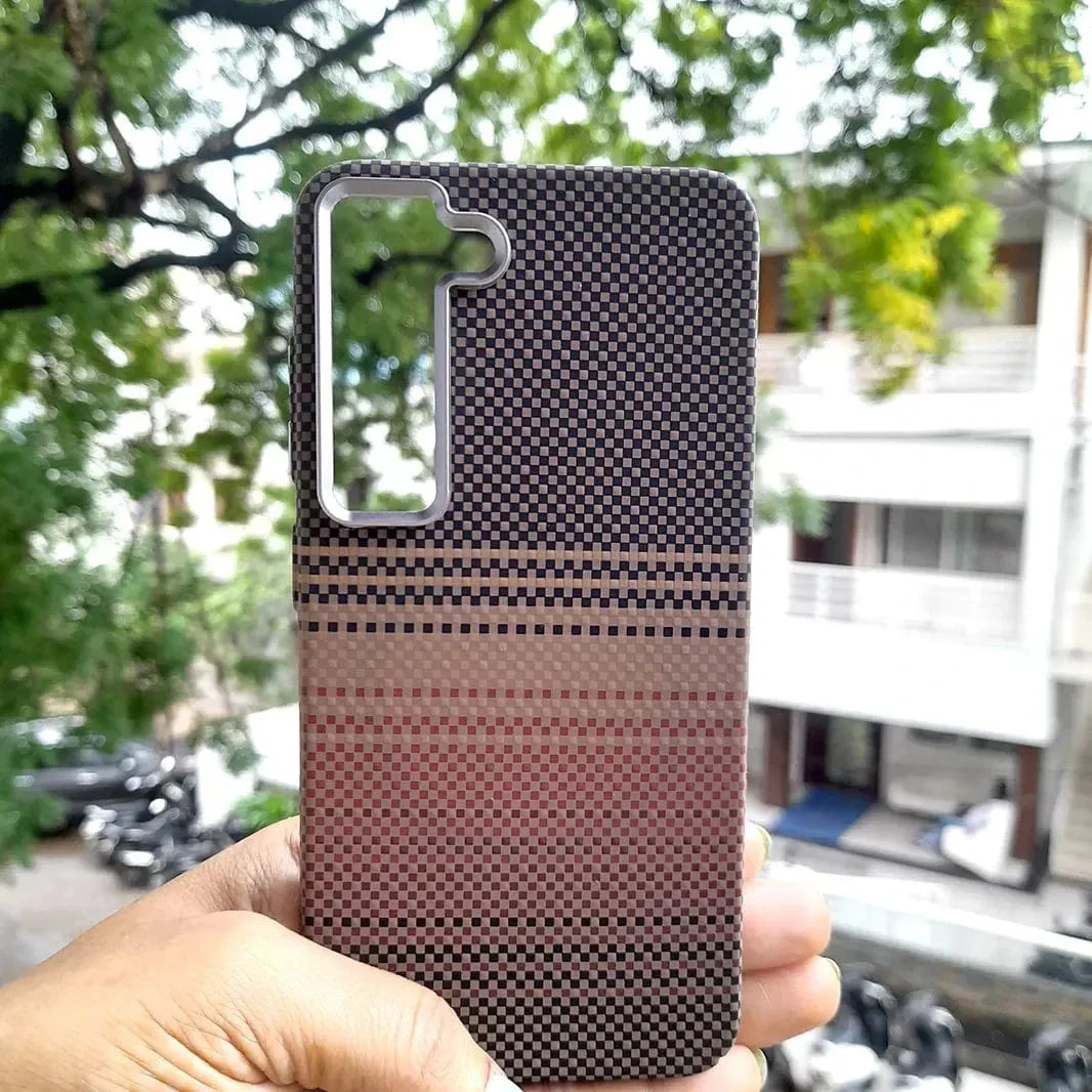 Kevlar Aramid Fiber Magnetic Magsafe Slim Case for Samsung S23