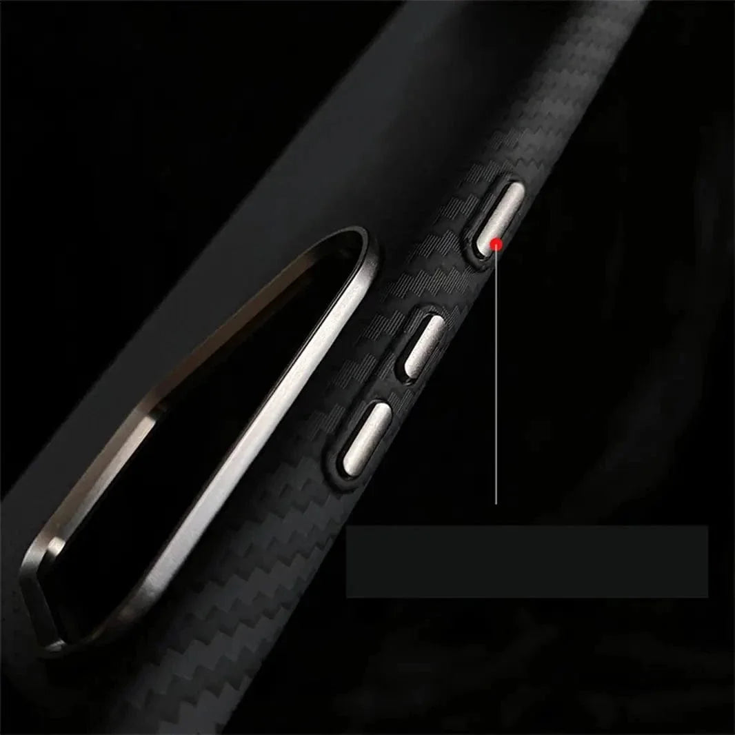 Kevlar Aramid Fiber Magnetic Magsafe Slim Case for Samsung S23