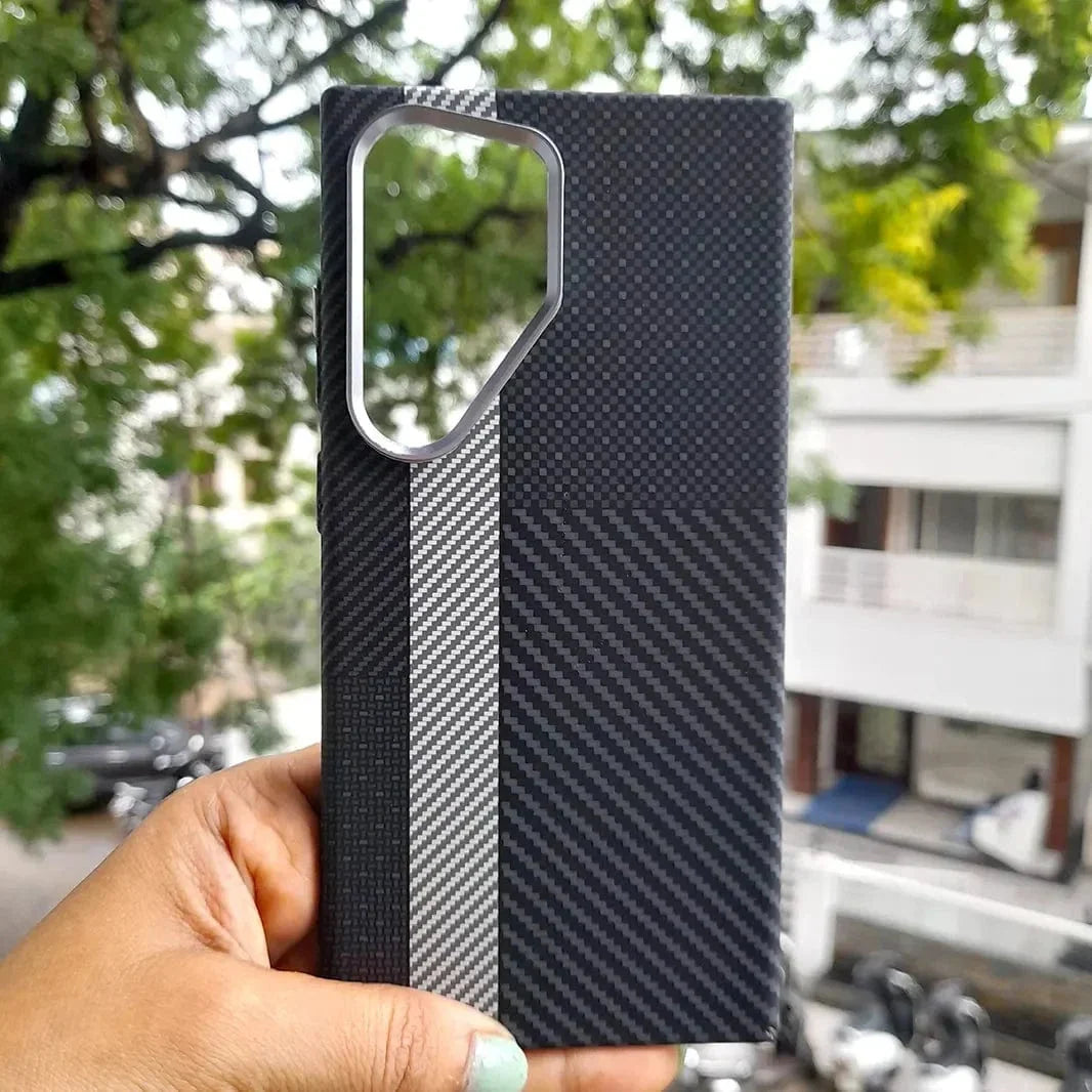 Kevlar Aramid Fiber Magnetic Magsafe Slim Case for Samsung S23 Ultra