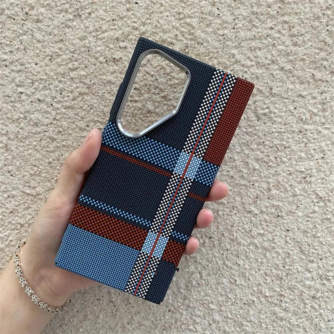 Kevlar Aramid Fiber Magnetic Magsafe Slim Case for Samsung S24 Ultra