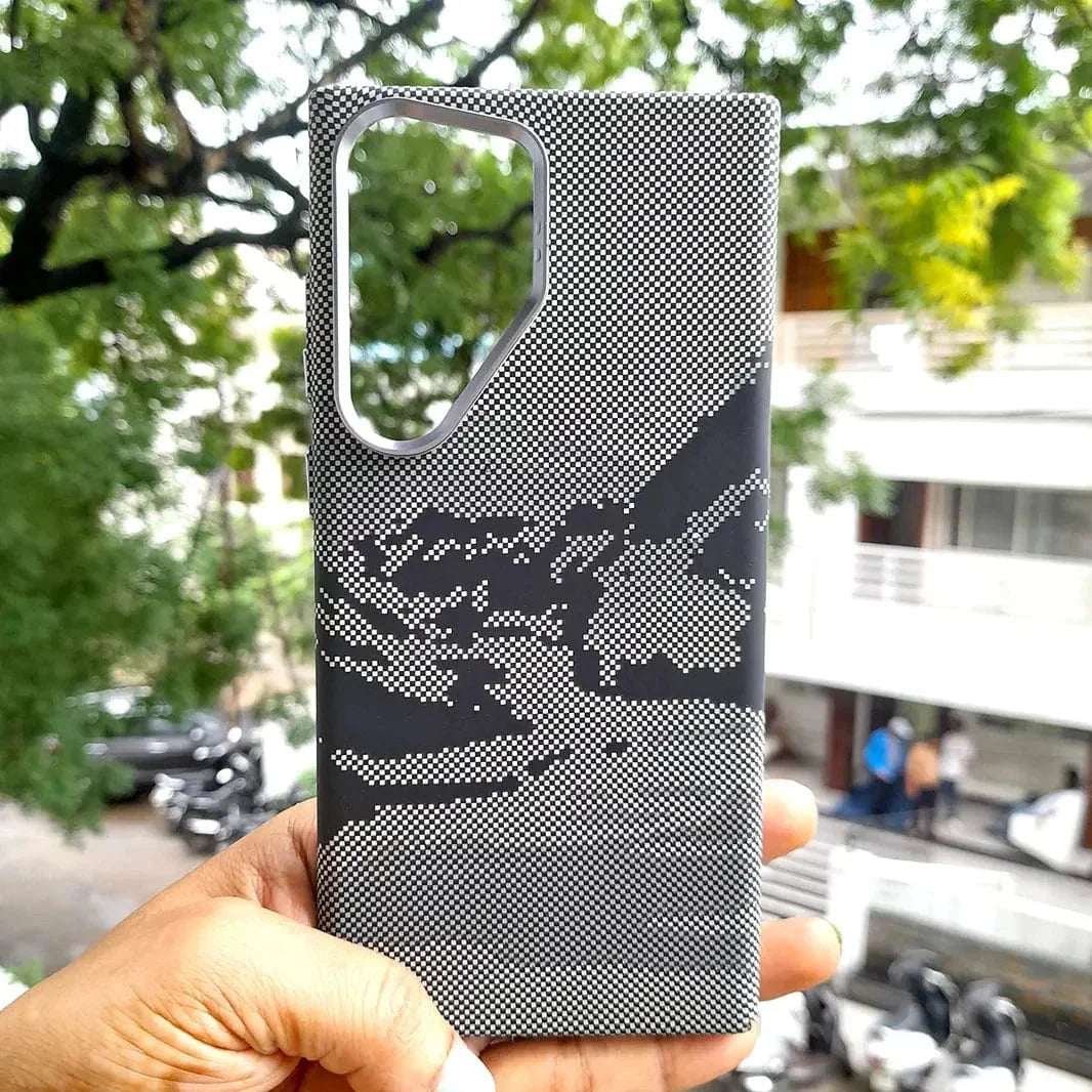 Kevlar Aramid Fiber Magnetic Magsafe Slim Case for Samsung S24 Ultra