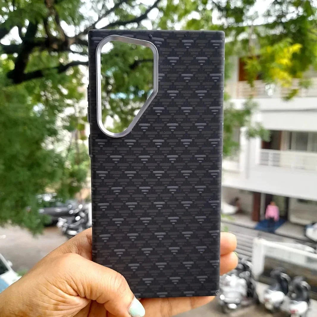 Kevlar Aramid Fiber Magnetic Magsafe Slim Case for Samsung S23 Ultra