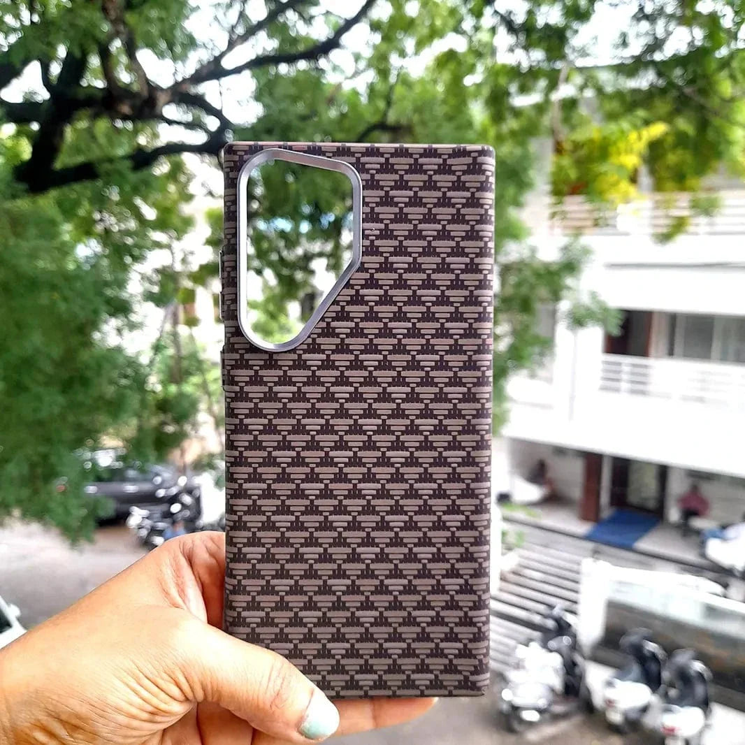 Kevlar Aramid Fiber Magnetic Magsafe Slim Case for Samsung S23 Ultra