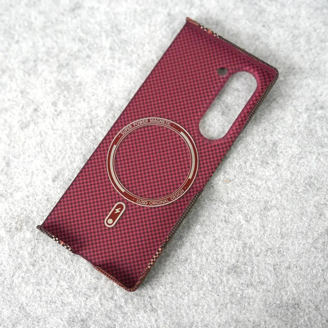 Kevlar Aramid Fiber Magnetic Magsafe Slim Case for Samsung Z Fold5