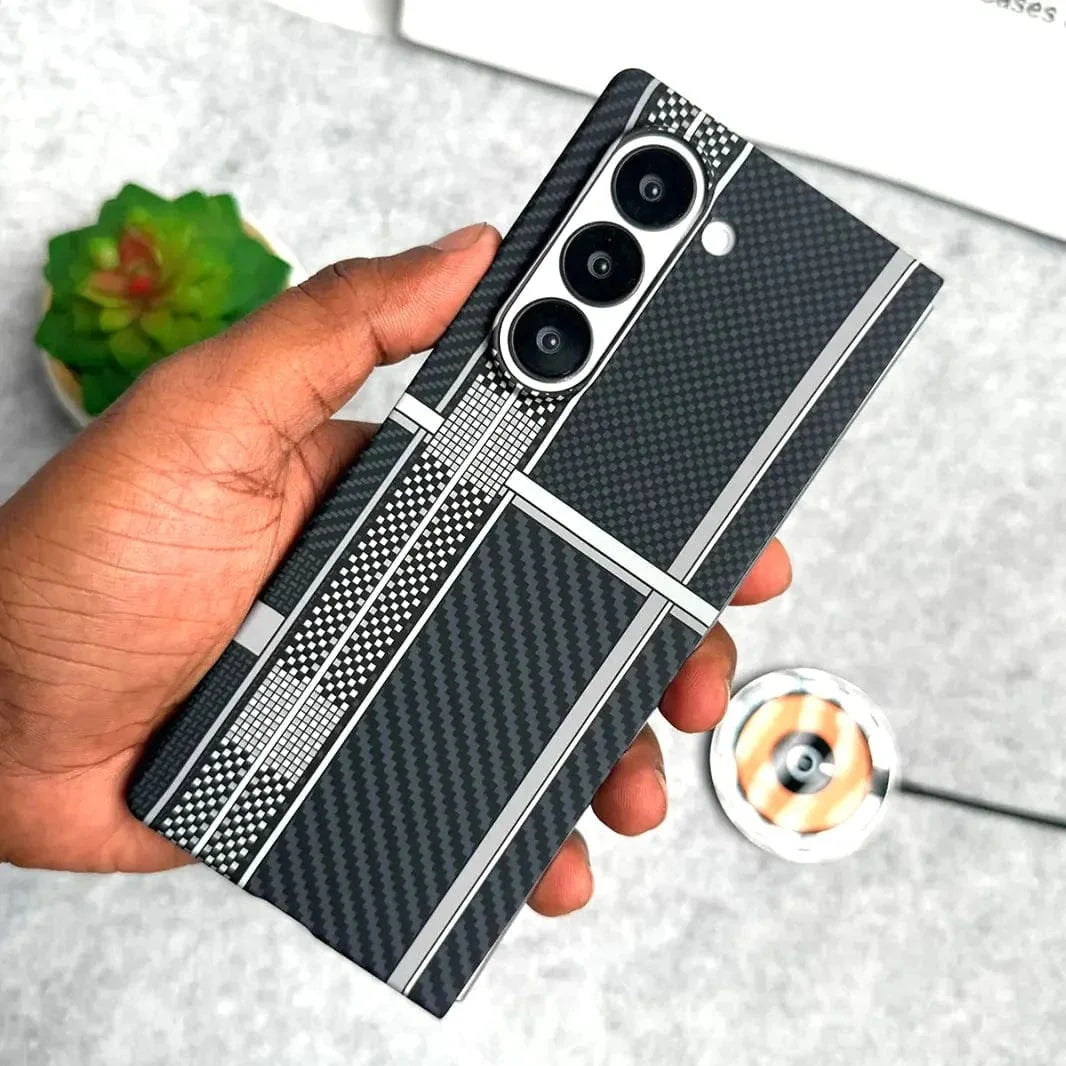 Kevlar Aramid Fiber Magnetic Magsafe Slim Case for Samsung Z Fold5