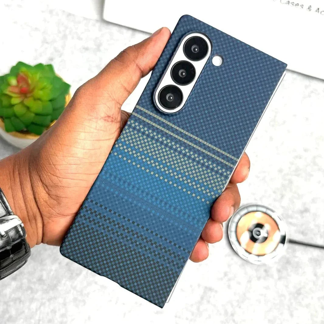 Kevlar Aramid Fiber Magnetic Magsafe Slim Case for Samsung Z Fold5