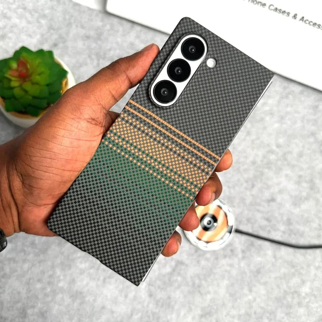 Kevlar Aramid Fiber Magnetic Magsafe Slim Case for Samsung Z Fold5