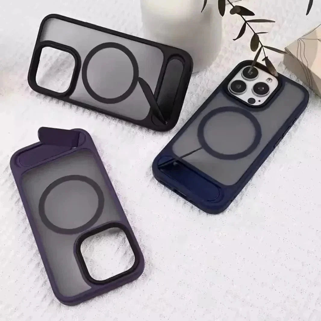 Kickstand Magsafe Hard Case for iPhone 16