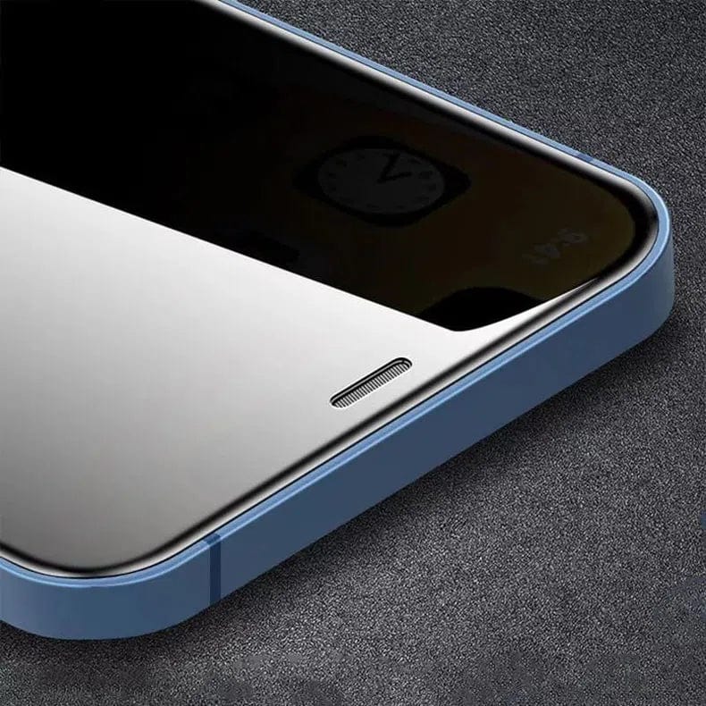 Anti-Spy Speaker Grill Tempered Glass for iPhone 14 iPhone 14 - Ktusu