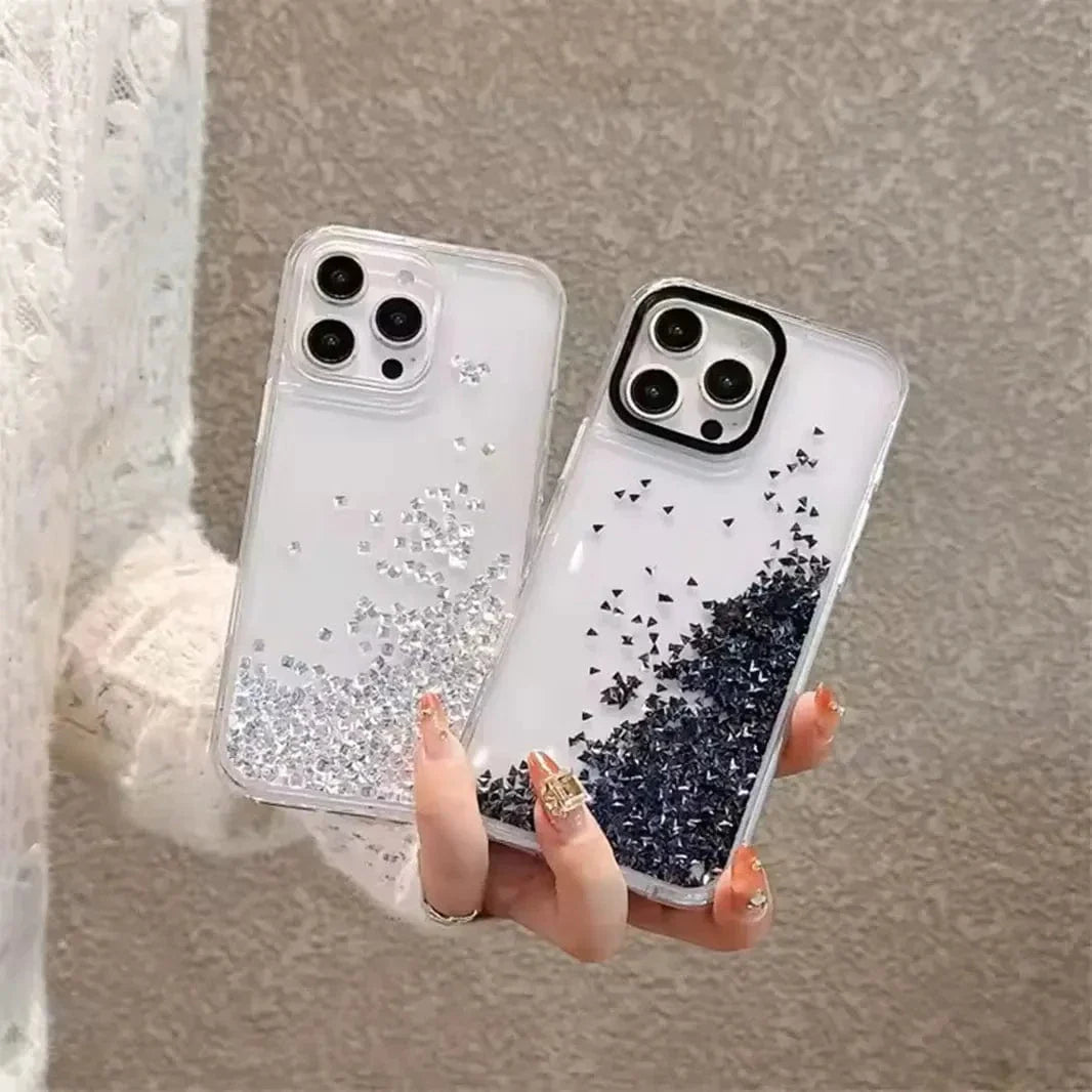 Bling Liquid Glitter Hard Case for iPhone 15 | 14 | 13 Cases & Covers