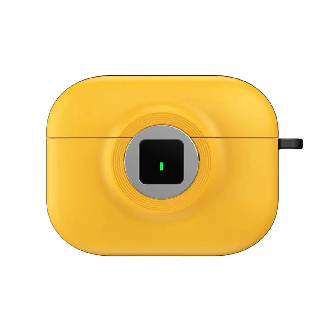 Camera Design Switch Lock Cover for Airpods 1 | 2 Airpods 1 | 2 yellow