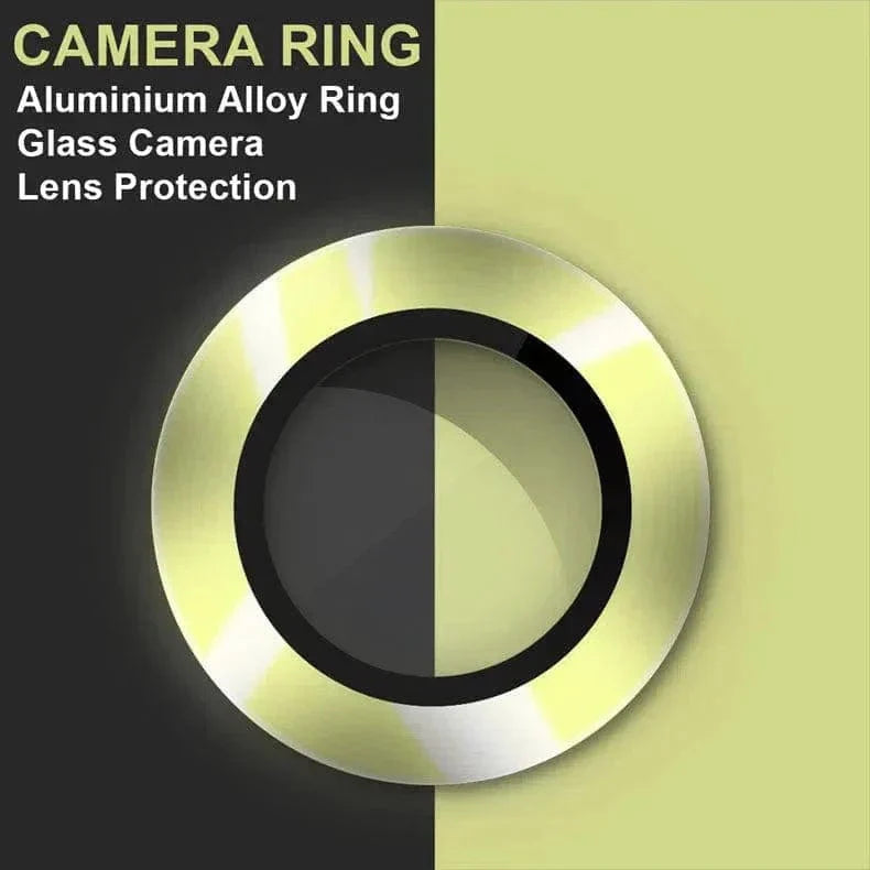 Camera Lens Protector Aluminum Alloy Ring for iPhone 15 Plus iPhone 15 Plus banana-yellow Camera Lens Protectors
