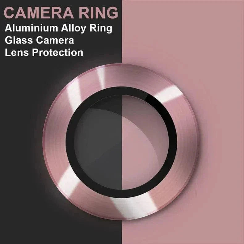 Camera Lens Protector Aluminum Alloy Ring for iPhone 15 Plus iPhone 15 Plus rose-gold Camera Lens Protectors
