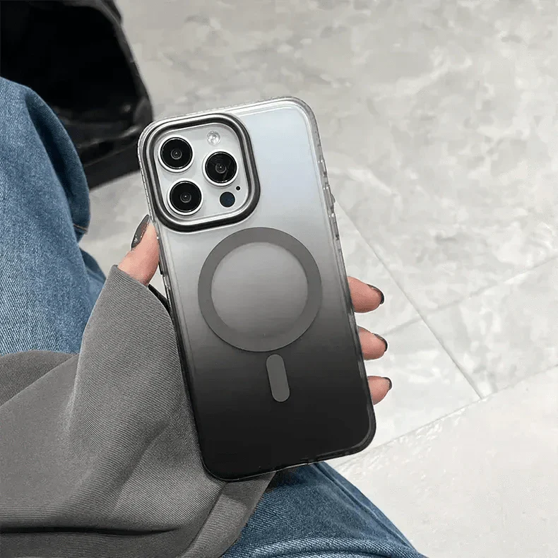Gradient Frosted Magsafe Hard Case for iPhone 16