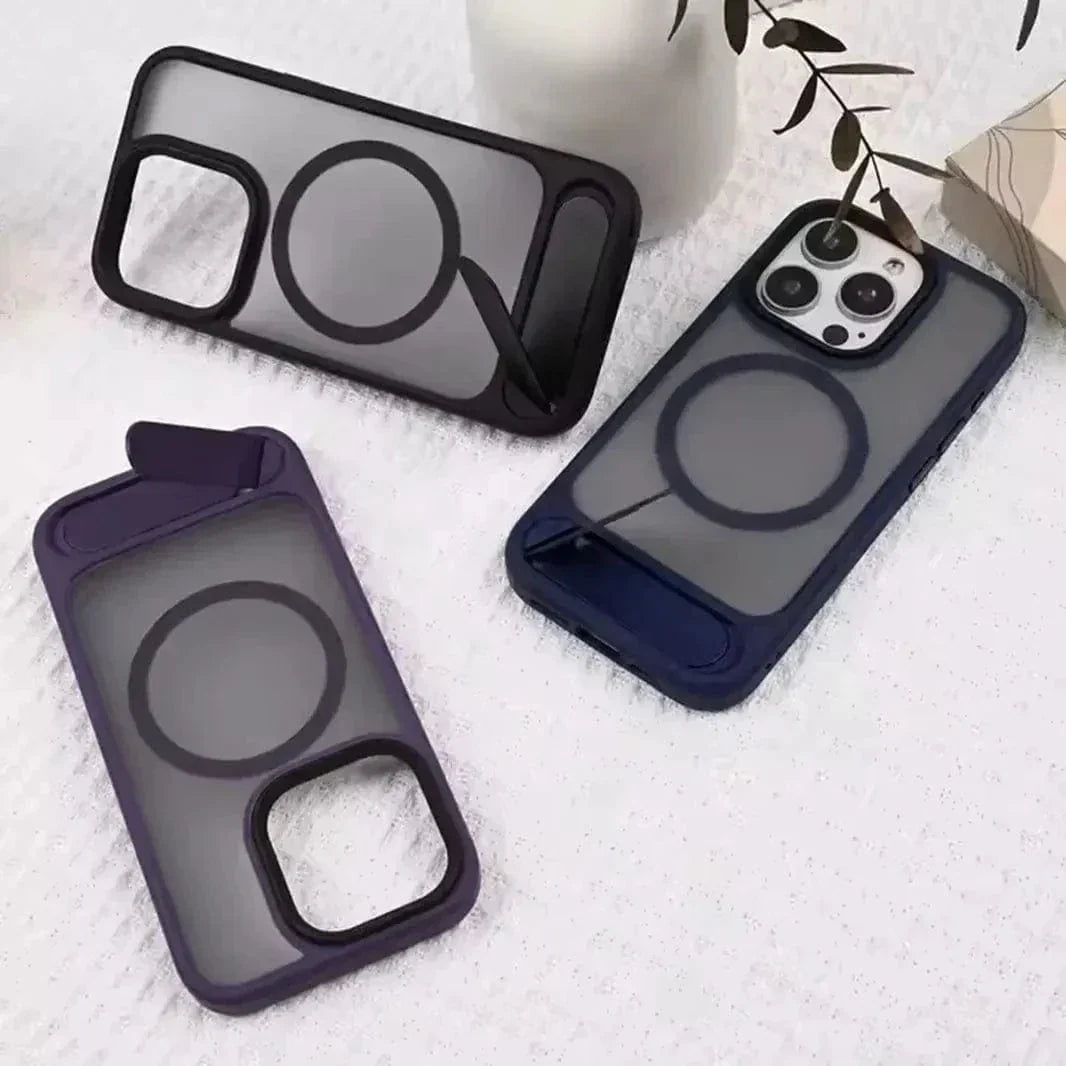 Kickstand Magsafe Hard Case for iPhone 15 Pro Max Cases & Covers