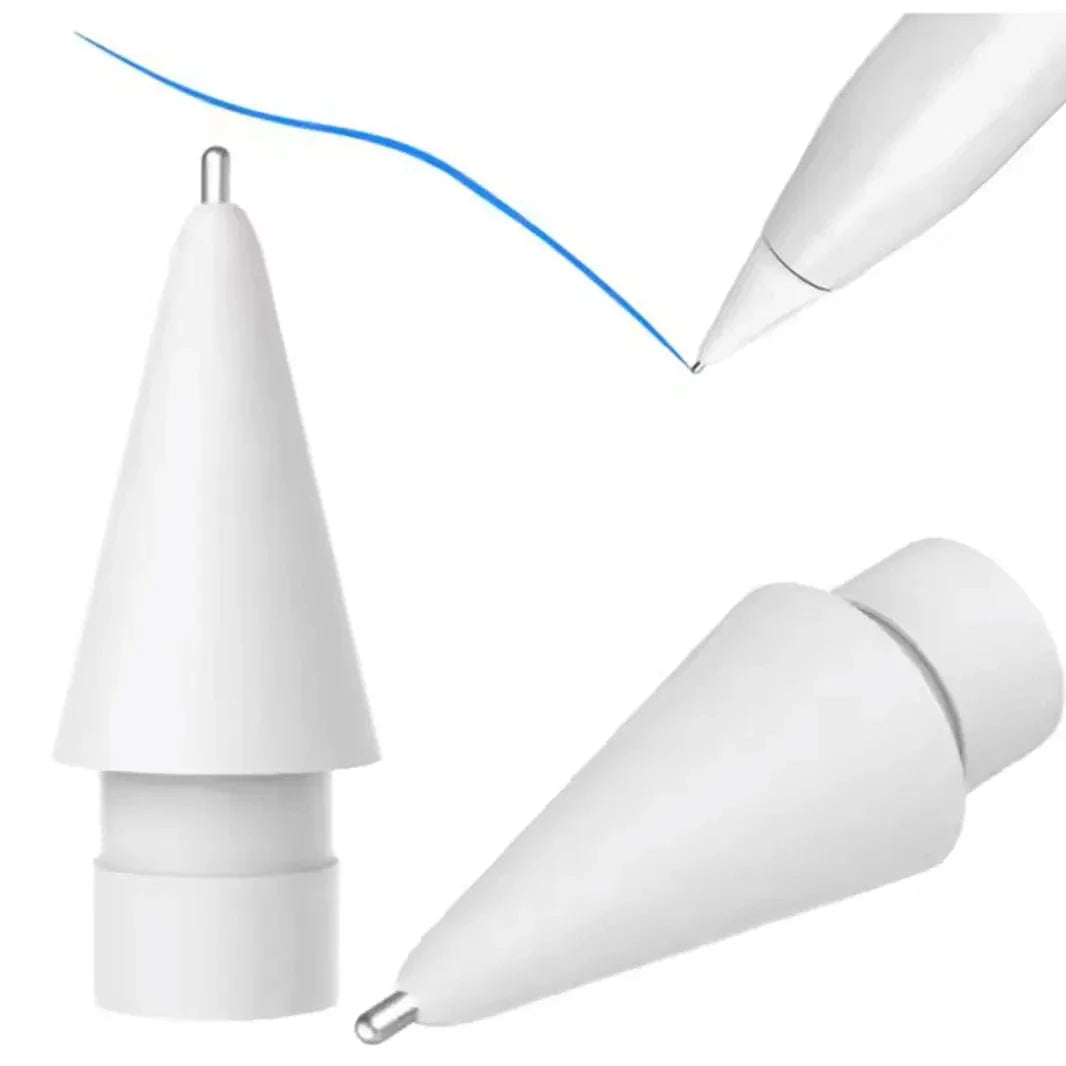 Replacement Metal Nibs Pencil Tips [Pack of 3] for Apple Pencil Stylus Pen Nibs