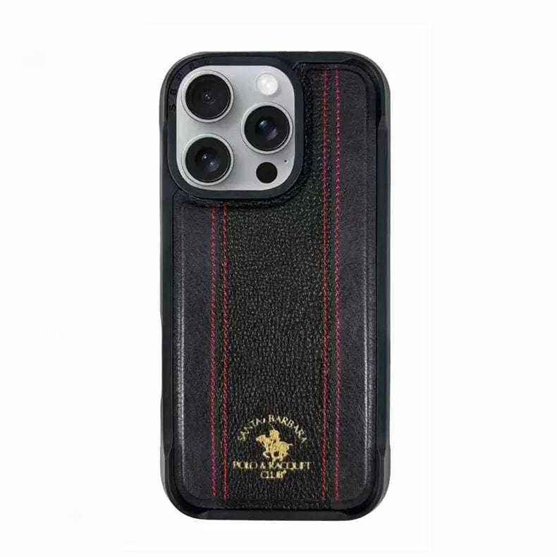 Santa Barbara Barton Series Case for iPhone 16 iPhone 16 black-red Cases & Covers