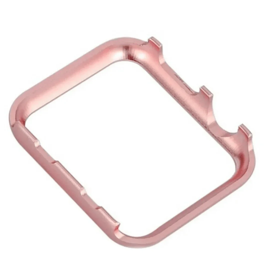 Single Rhinestone Metal Bumper for Apple Watch 46mm S10 Cases & Covers