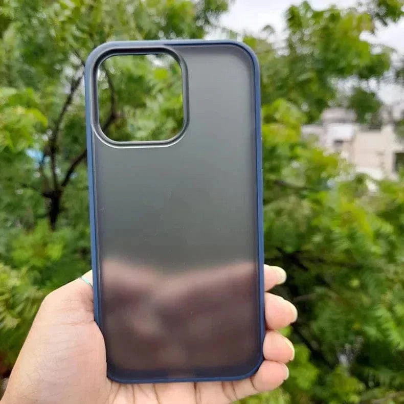 Sleek Matte Finish Hard Case for iPhone 14 Plus iPhone 14 Plus Midnight Blue