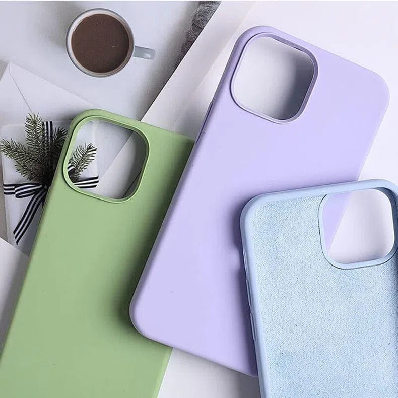 Soft TPU Inner Cloth Case for iPhone 13 Pro Max