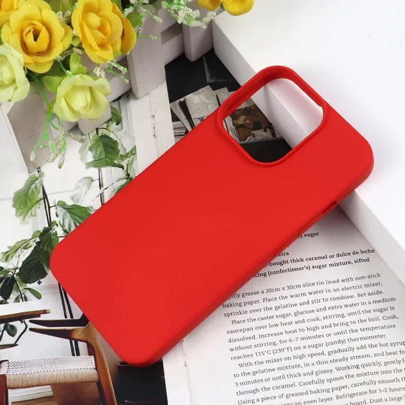Soft TPU Inner Cloth Case for iPhone 13 Pro Max
