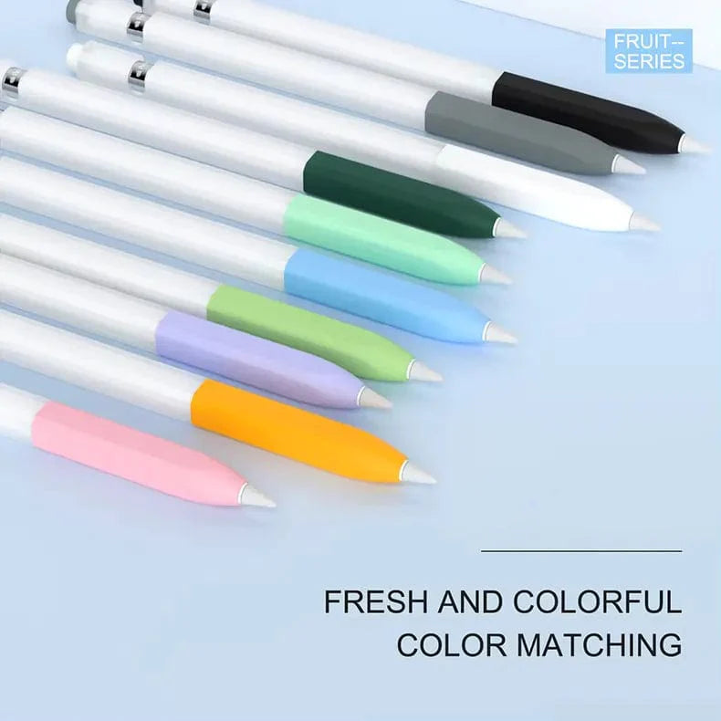 Split Color Soft Silicone Sleeve for Apple Pencil Cases & Covers