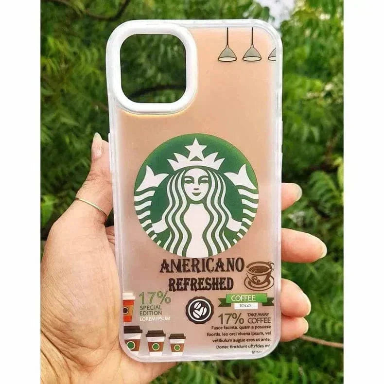 Starbucks Printed Matte Case for iPhone 13 iPhone 13 Starbuks 1 Cases & Covers